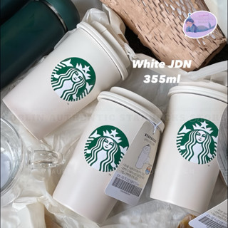   Authentic  STARBUCKS KOREA LY GIỮ NHIỆT JDN CREAM TOGO CUP 355ML 