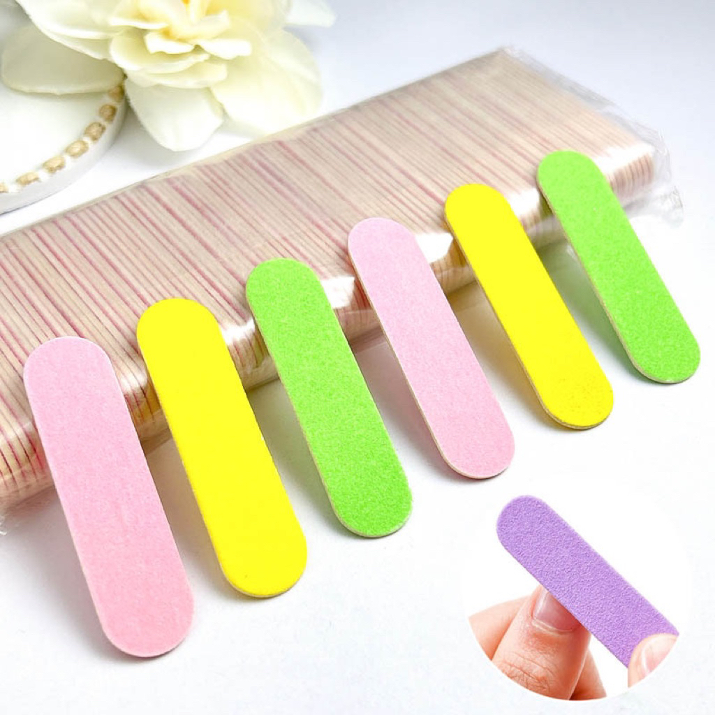Dũa móng tay Mini Nail Box-Sét 100 cây dài 5cm