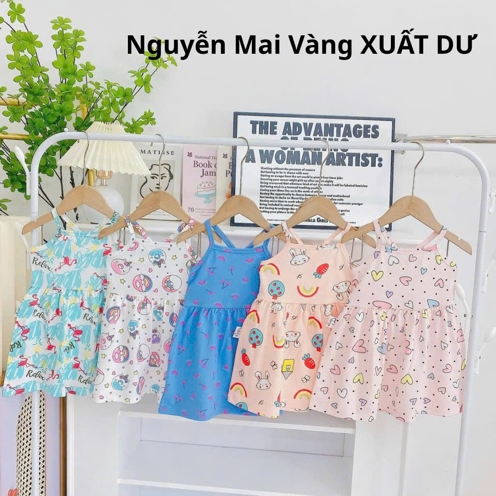 (7-19kg) VÁY/ ĐẦM BÉ GÁI CHẤT COTTON