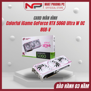 VGA - Card màn hình Colorful iGame GeForce RTX 5060 Ultra W OC 8GB-V - Hàng chính hãng 