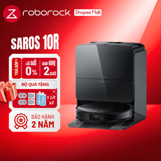  Robot hút bụi lau nhà Roborock Saros 10R – Phiên bản Quốc Tế – Bảo hành 24 tháng 