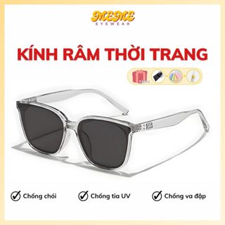  Mắt kính râm kính mát nam nữ thời trang đẹp ngầu gọng kính cao cấp sang trọng chống UV bụi Mắt Kính MEME R8 