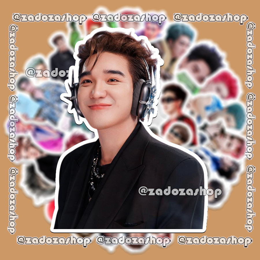 Sticker Ogenus ver1 Anh Trai Say Hi hình dán trang trí sổ, note, mũ bảo hiểm, ván trượt