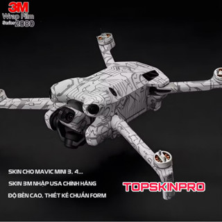  Miếng dán flycam skin 3M cho flycam DJI mavic mini 3 3 pro mini 4 pro.... 