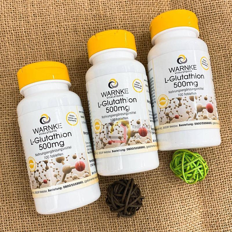 l-glutathione trắng da Viên uống an toàn, hiệu quả Review Top 16 Viên Uống