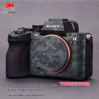  Miếng dán máy ảnh Sony Skin 3M máy ảnh sony A73 A74 A7R5 Sony A1 Sony 24-70 GM 70-200 GM.... 