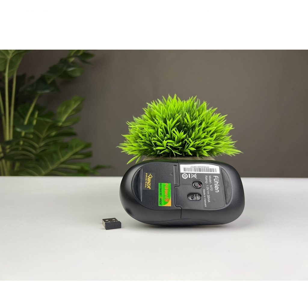 Chuột không dây Fuhlen M70 Ninza Phân Phối - Bảo Hành Chính Hãng 2 năm | BigBuy360 - bigbuy360.vn