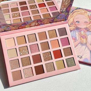  Bảng phấn mắt Ershiqi phấn mắt 23 ô nội địa trung bảng mắt tông cam đất C8 - Sammi beauty 