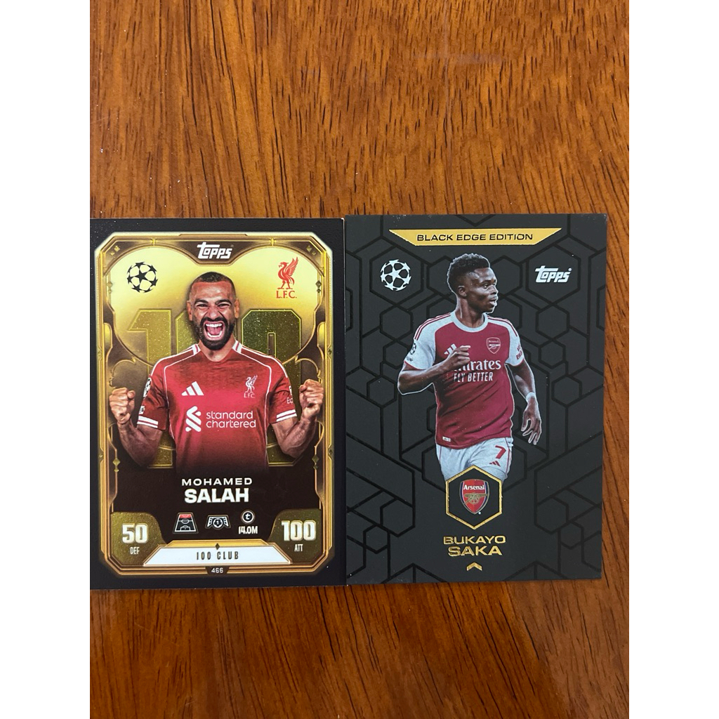 Match Attax 2025/2026 Black Edge + Club 100