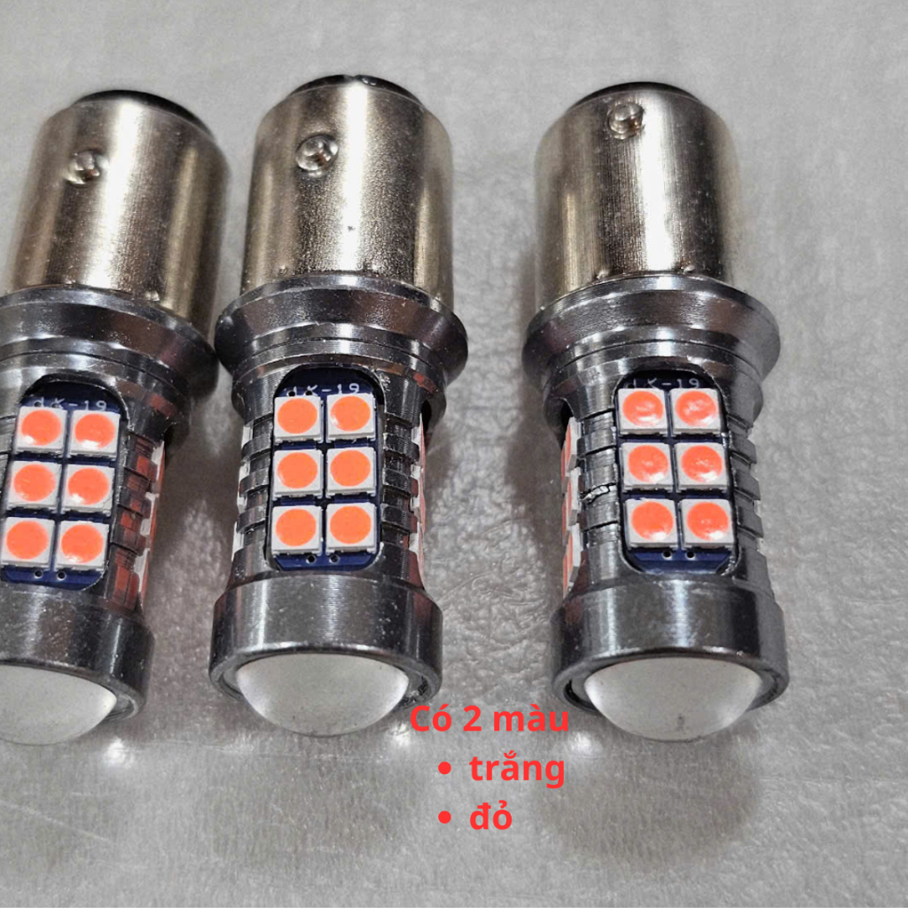 Bóng đèn led hậu M5 bi cầu chân 2 chấu đèn 2 chức năng sáng thường và siêu sáng DT Racing thailand