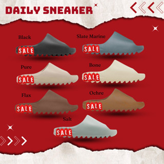 [ Big Sale 50% ] Dép '𝗔𝗱𝗶𝗱𝗮𝘀 𝗬.𝗭 𝗦𝗹𝗶.𝗱𝗲' bản vân nhám, dép bánh mì mẫu mới hàng Full Box