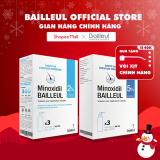  Xịt Mọc Tóc Minoxidil Bailleul 2% 5% Nhập Khẩu Pháp Kích Thích Mọc Tóc Và Giảm Rụng Tóc Từ Bailleul Chính Hãng 