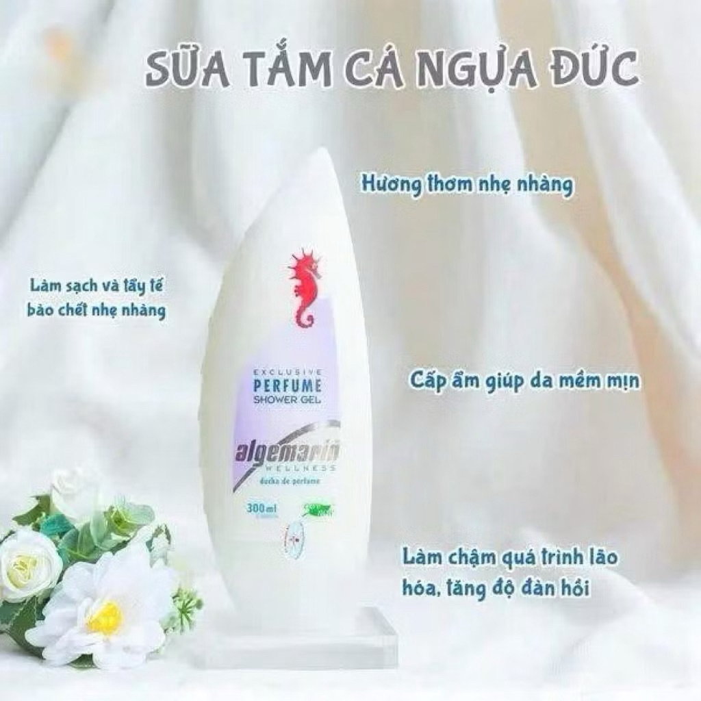 Sữa tắm cá ngựa Algemarin Perfume Shower Gel