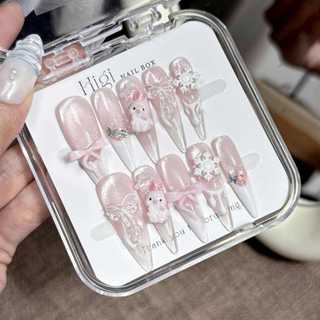  HiGi NailBox H416 Thiết Kế Thủ Công Xinh Đẹp Bền Chống Nước Sơn Gel - Mắt Mèo Nails Box 