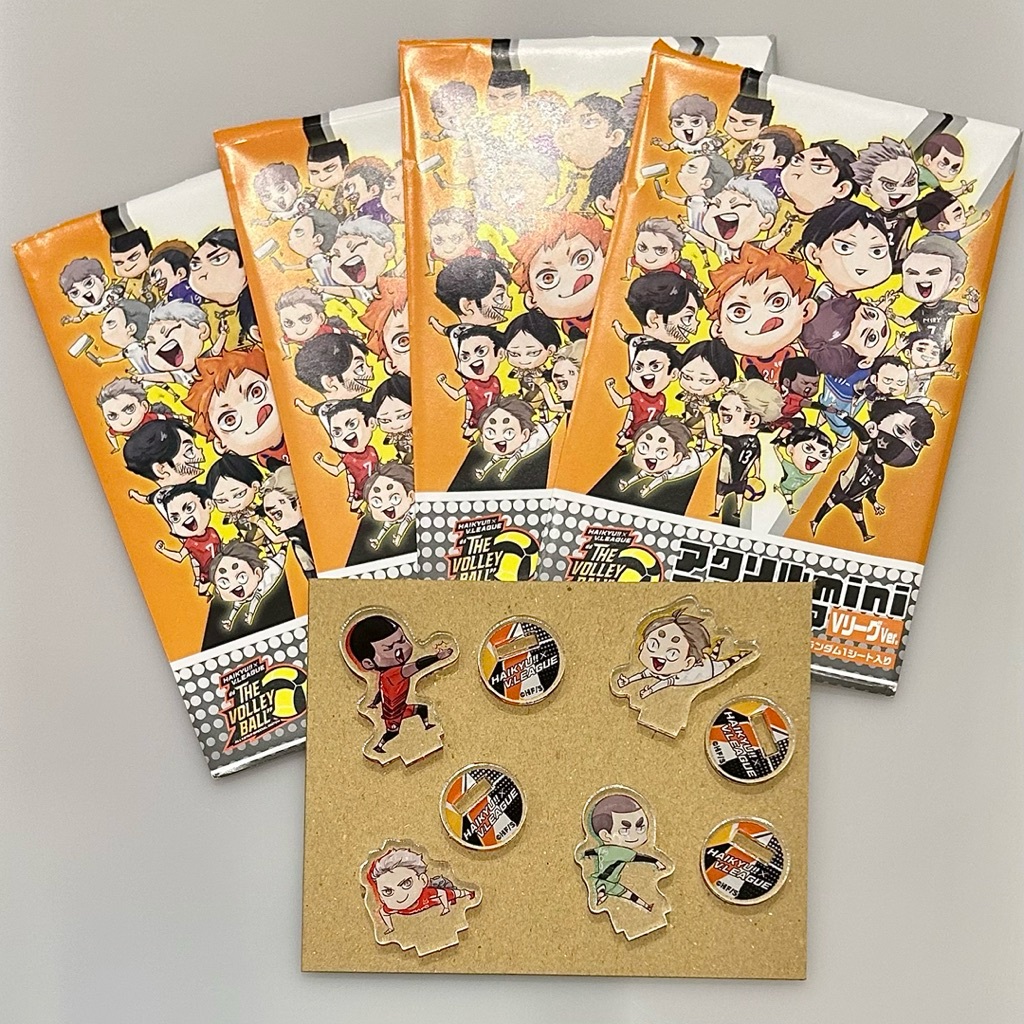 [ĐỌC KỸ MÔ TẢ] Haikyuu x V.League - Mô hình Mini Standee (Hàng Official)