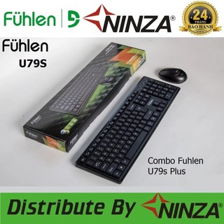 Combo Bộ Bàn Phím không dây và Chuột Không Dây chính hãng Fuhlen U79S - Bảo Hành 24 Tháng