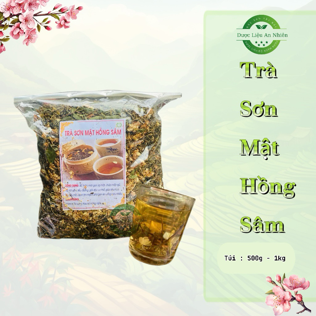 TRÀ SƠN MẬT HỒNG SÂM