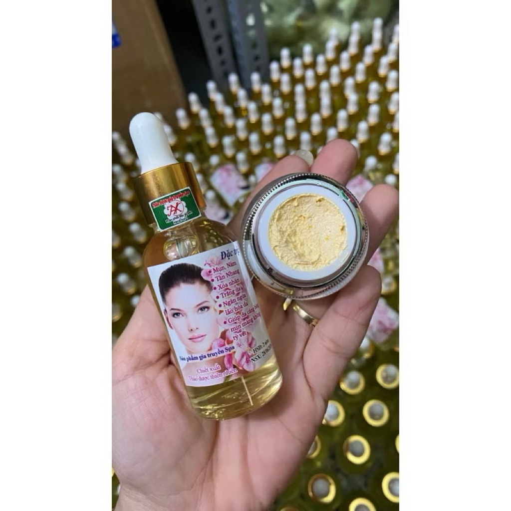 Combo tái tạo da Vip Mạnh, Dành cho da mụn, nám nhiều, nhiều khuyết điểm