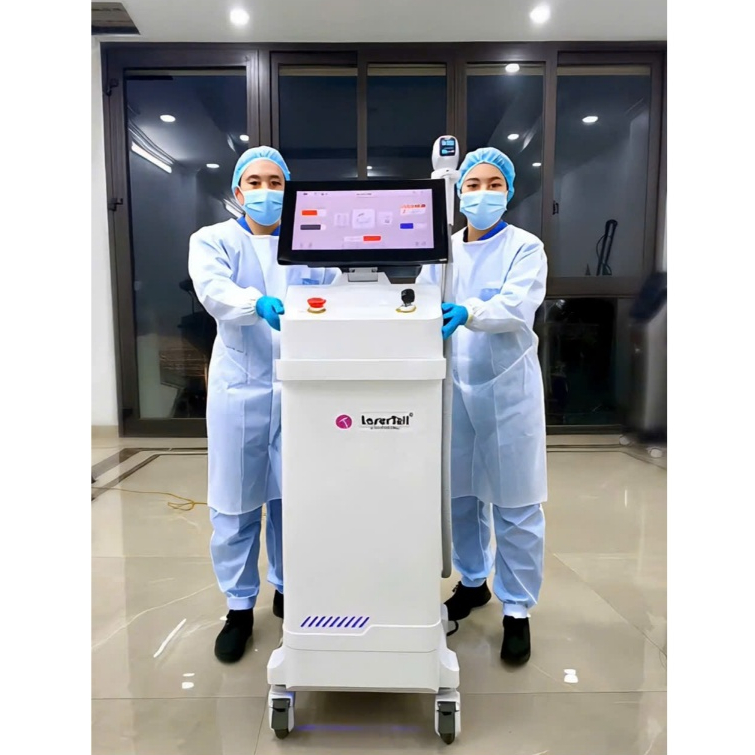 Máy triệt lông  Máy triệt lông lạnh Máy triệt lông Diode Máy triệt lông vĩnh viễn Diode Laser Tell