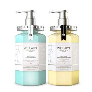  Cặp dầu gội xả tóc thảo dược Weilaiya phục hồi đa tầng Nấm Truffle 450ml lakitashop20 