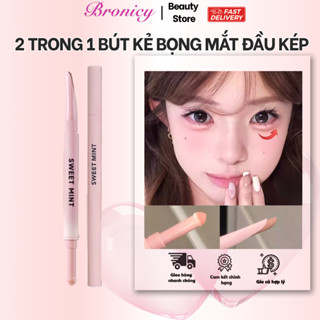  Sweet Mint Chì Kẻ Bọng Mắt 2 Đầu Chống Thấm Nước Bút Kẻ Mắt Đầu Tạo Khối Mắt 