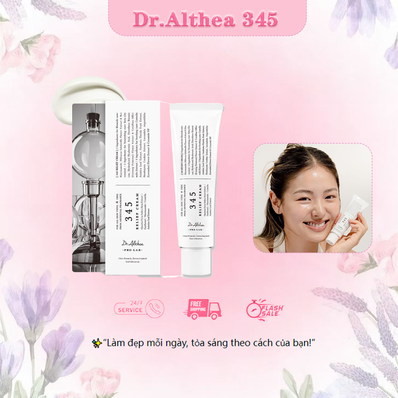 Kem Dưỡng Chống Oxy Hóa Dr.Althea 345 – Dưỡng Ẩm Sâu, Chống Lão Hóa, Giúp Da Căng Mịn Rạng Rỡ
