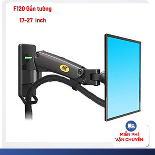 Giá treo màn hình máy tính gắn tường Arm NB-F120\M2, F150, F425, giá treo 17-32 inch, xoay 360 độ tải trọng 12kg