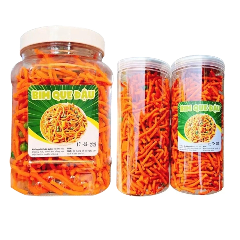 Bim bim que đậu hà lan 300GR/500GR - Snack Ăn Vặt Food Thức Ăn Nuts bim tam mix dau xanh bimbim