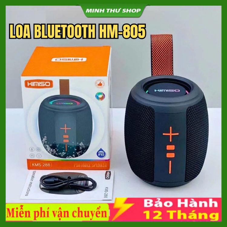 LOA BLUETOOTH HM-805 / A005 / CL90 / 1057 - BASS CĂNG, PIN 1200MAH, VỪA TAY, CHỐNG NƯỚC