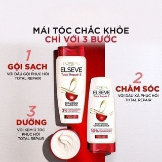 Dầu Gội Giúp Phục Hồi Tóc Hư Tổn L'oreal Paris Elseve Total 5 Filler Repairing