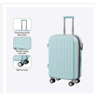 Vali28 PC CAO CẤP  trọn đời kích thước 20, 24 inch chính hãng - Bảo hành 1