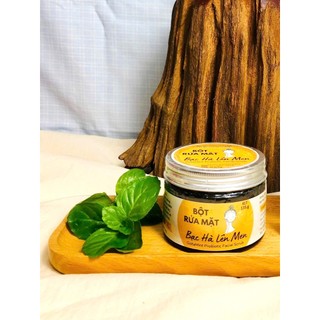 Bột rửa mặt Bạc hà Thảo mộc GOTAFARM - hũ 135g sạch dầu, giảm mụn ẩn, tẩy da chết