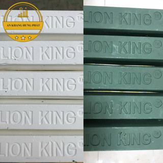 1 Viên - Sáp đánh bóng (lơ đánh bóng)hiệu LIONKING - Đánh bóng:  kim loại, inox, đồng, nhựa .v.v loại tốt, 430gram