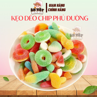  500gr Kẹo Dẻo Chip Phủ Đường Mix Nhiều Vị Thiên Chua - Ăn Vặt Hanalee 