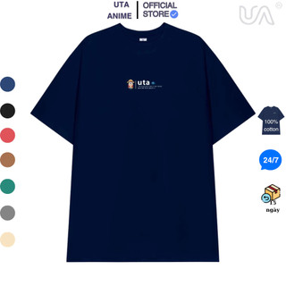 áo thun local brand UTA anime Luffy basic áo thun thời trang form rộng oversize nam nữ