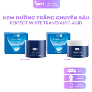  Kem Dưỡng Hada Labo Sáng Da Chuyên Sâu Giảm Thâm Sạm Perfect White T.X.A Cream  Gel Cream  50g hộp  