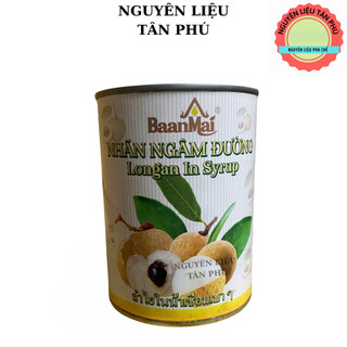 Nhãn ngâm đóng Lon 585gr -