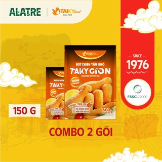 Combo 2 gói bột chiên tẩm khô Takygion 42g/gói