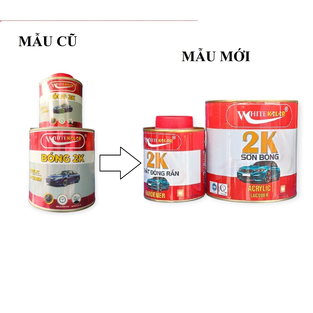 DẦU BÓNG 2K XINGFA - SƠN PHỦ BÓNG TRONG 2 THÀNH PHẦN BỘ 1KG