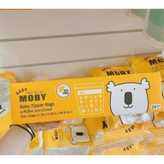 Túi Zip Đa Năng Moby (24 túi) - VINAQUICK