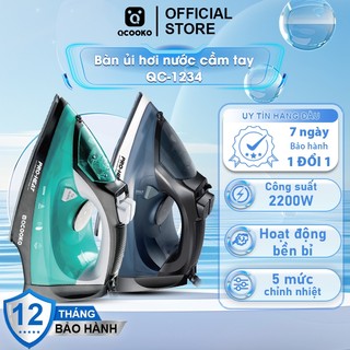  Bàn là hơi nước Xiaomi Qcooker công suất 2200W bàn ủi hơi nước cầm tay hàng chính hãng BH 1 đổi 1 