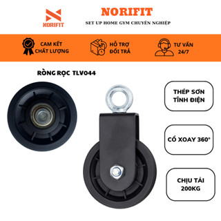 Ròng Rọc Tập Gym Xoay 360 Độ Bánh Xe Ròng Rọc Bánh Puli Bánh Dẫn Dây Bánh Xe Kéo Dây Buli Chịu Lực TLV044 