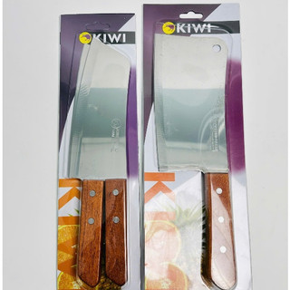 Combo 3 Dao Nhà Bếp Tiện Dụng Kiwi, Dao Chặt, Dao Thái Thịt