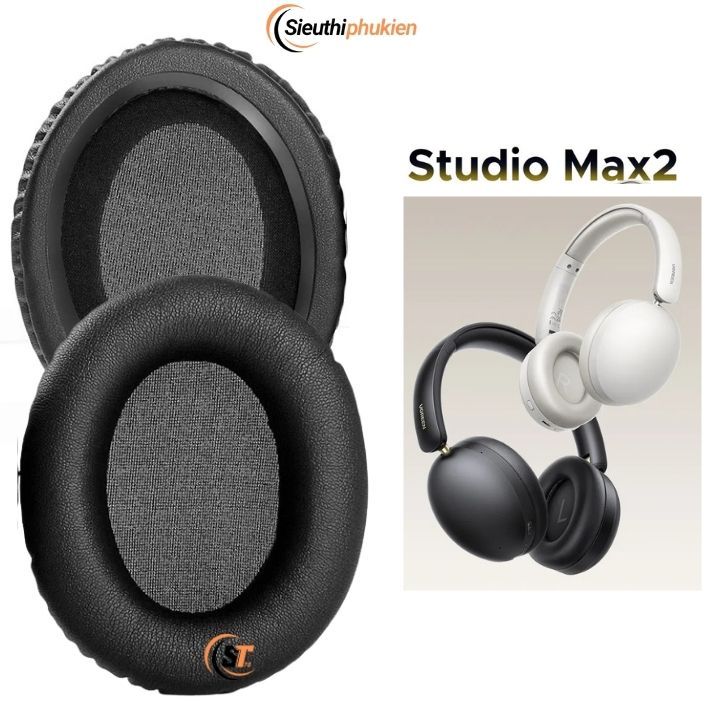 Đệm ốp tai nghe Ugreen studio max 2 , Mút tai nghe Ugreen Studio Max2 082100