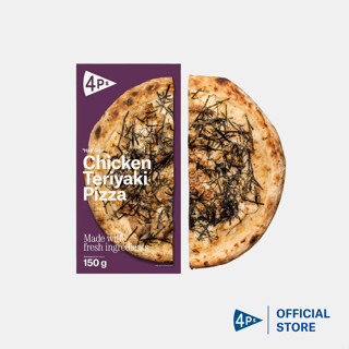 [Giao hoả tốc HCM và Hà Nội] Pizza 4P's Half Pizza Teriyaki Gà đông lạnh 150G - Nửa bánh