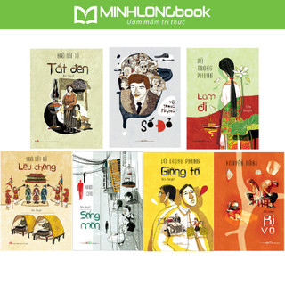Sách: Bộ 7 Cuốn - Giông Tố + Tắt Đèn + Lều Chõng + Làm Đĩ + Sóng Mòn + Số Đỏ + Bỉ Vỏ