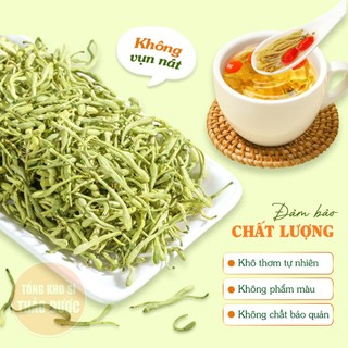 Hoa kim ngân thượng hạng 1kg, trà hoa kim ngân thanh nhiệt, thanh lọc cơ thể - Tổng Kho Sỉ Thảo Dược