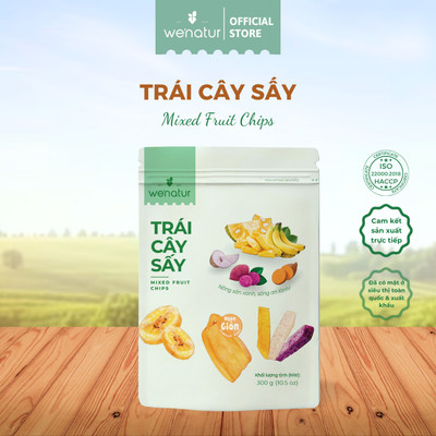 Trái Cây Sấy Thập Cẩm Không Đường We'natur 300g