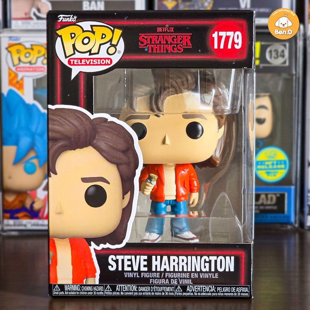 Mô hình Funko POP Television: Stranger Things Season 5 - Steve Harrington #1779