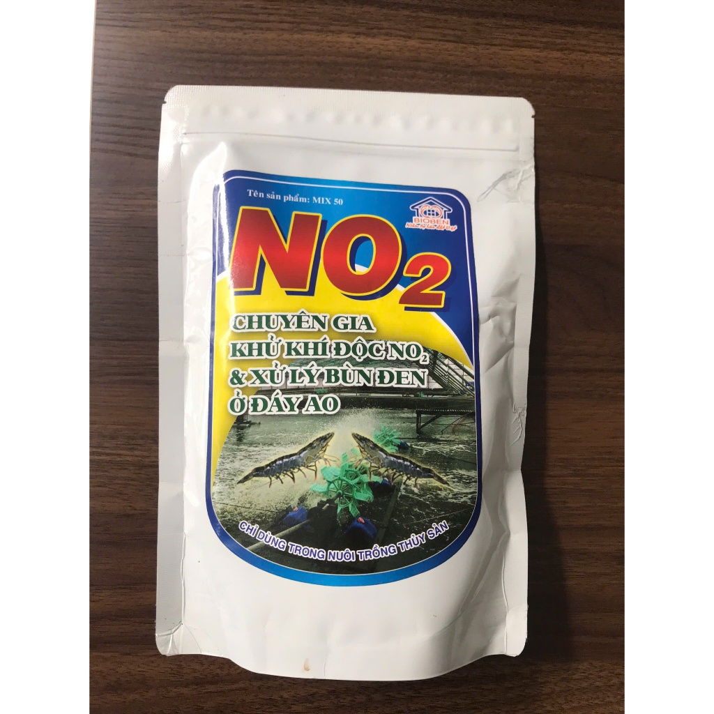 NO2 - Chuyên gia khử khí độc NO2 và bùn đen đáy ao - Thuốc thủy sản